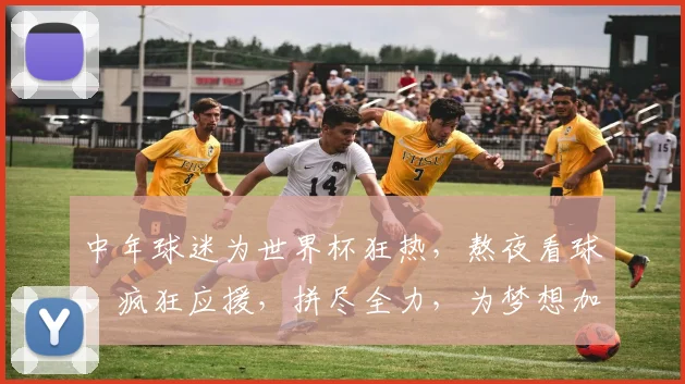 中年球迷为世界杯狂热，熬夜看球、疯狂应援，拼尽全力，为梦想加油，燃情一夏